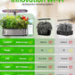 LetPot LPH-SE Hydroponics Growing System, 12 Pods Smart Herb Garden Kit Indoor, Indoor Garden, APP & WiFi Controlled, with 24W Growing LED, 5.5L Water Tank, Pump System, Automatic Timer