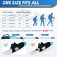 Lightweight Collapsible Kids Hiking Poles - Retractable Kids Hiking Stick, Telescoping Aluminum Trekking Poles 2 Pack, Adjustable Kids Ski Poles by Croosse