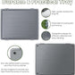 Dog Grass Pad with Tray: 2 Pack Grass Pee Pads for Dogs Potty for Puppy Training, 22"x18" Artificial Turf for Dogs with Collection Tray for Indoor /Outdoor /Patio /Balcony, Grey