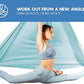 Aerial Silk Yoga Hammock & Swing for Home, Inversion Exercises, Starter Kit for All Levels - Durable with Extension Straps, Carabiners, and Pose Guide