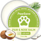 Lick-Safe Dog Paw & Nose Balm with Coconut Oil | All-Natural Moisturizer & Soother for Dry, Cracked Pads & Snout| Cat Wax & Cream, Nose Butter for frenchies| Horse Hoof Care (60 g /2.1 oz)