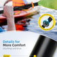 OCEANBROAD Kayak Paddle 86in/218cm, 90.5in/230cm Alloy Shaft 2-Piece Floatable Kayak Oar for Kayaking Canoeing Boating