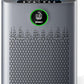 Air Purifiers for Home Large Room, Cover Up to 2400 Ft² with True HEPA Filter, Smart Mode, PM2.5 Air Quality Display, 22dB Sleep Mode, Aromatherapy with 2X-Purification & 360°Air Outlet, HAP603, Grey