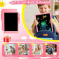Decute Kids Toys LCD Writing Tablet with Stylus, 10 Inch Erasable Toddlers Doodle Board, Reusable Drawing Pad for Kids, Educational Christmas Birthday Gift for 3 4 5 6 7 8 Girls Boys Toddler Pink