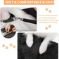 Petsfit Small Dog Purse Carrier, Portable Pet Carrier Tote Cat Carrier with Adjustable Safety Leashs, Pocket, Poop Dispenser, Waterproof TPU Bottom, Black