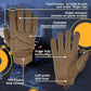 Seibertron Adult Or Youth S.O.L.A.G Sports Outdoor Water Resistant Full Finger Touchscreen Gloves