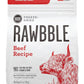 BIXBI Rawbble Freeze Dried Dog Food, Beef Recipe, 12 oz - 98% Meat and Organs, No Fillers - Pantry-Friendly Raw Dog Food for Meal, Treat or Food Topper - USA Made in Small Batches