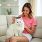 Upgraded Cat & Dog Knotting Comb + Grooming Kit – Hidden Blade Safe Tangle Remover, Non-Slip Handle, Includes 4 Knotting Combs & 1 Pet Grooming Brush