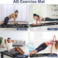 Abdominal Exercise Mat Ab Workout Mat Rubber Non-Slip Abdominal Exercise Mat Ab Roller Mat 71”X 23.6” Heavy Ab Training Mat AB Workout Must Have for Fitness Gym