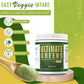 Ultimate Greens with MSM Powder, Vegan Friendly Natural Ingredients Gluten Soy Free NO GMO Superfood Vegetable Nutritional Drink Alkalizing Energy 8oz 6 Pack (6 Month Supply)
