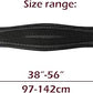 T TEKE Contoured Chafeless Girth for Horses, Airflow Waffle PVC Foam Construction with Double Side Heavy Duty Cotton Elastic and Stainless Steel Buckles (38"-56")