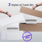 (Upgraded) Popur X5 Self Cleaning Cat Litter Box - Unique Open Top Split System - Automatic Litter Scooping Robot, Odor-Seal, 24 Inch Tray, 30-Day Capacity, 33 lbs. Load, 99% Leakproof (Cardboard Bin)