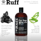 Ruff by Lillian Ruff Activated Charcoal Pet Shampoo – Deep Cleanser, Deodorizer, Stain Remover – Lemon Sage Scent, pH Balanced, Hydrate Dry Itchy Skin – Safe for Puppies & Mature Dogs