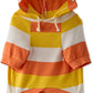 Rocky – The Orginal Lightweight Hooded TEE 100% Organic Cotton Dog Hoodie Pet Coat Sweater for Small, Medium, Large Dogs, Candy Corn, X-Small