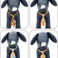 PET SHOW 10 Pack Thanksgiving Big Dog Ties Neckties for Large Breed Dogs XL Adjustable Holiday Grooming Accessories Neck Ties Bowties Girl Boy Pets Festival Costumes Party Gift Favor(Large)