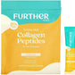 Further Food Vanilla Collagen Peptides Powder Stick Packs, Grass-Fed Pasture-Raised Hydrolyzed Type 1 & 3 Protein, Gut Health + Joint, Hair, Skin, Nails, Paleo Keto Sugar-Free 8.89 oz
