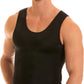 Insta Slim -Made in USA- Compression Tank-Top Shapewear for Men. Tummy Control Slimming Body-Shaper for Belly & Back Support