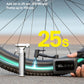 HOTO Mini Bike Tire Pump, 25s Fast Inflate Bicycle Pump with Guage, 150PSI Portable Electric Bike Air Pump with Presta and Schrader Valve for Road Bike, Motorcycle, Mountain Bike, Car, Sports Ball
