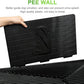 Hompet Dog Grass Pad with Tray Large, Puppy Turf Potty Reusable Training Pads with Pee Baffle, Artificial Grass Patch for Indoor and Outdoor Use, Ideal for Small and Medium Dogs (30"×20")
