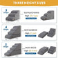 Dog Stairs and Ramp for High Bed, 5-Step Dog Steps for Small Dogs and Cats,Non-Slip Pet Stairs Suitable High Bed Climbing