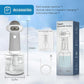 Electric Dog Shampoo Dispenser IPX7 Cat Shampoo Sprayer,Pet Bath Supplies Automatic Foaming Shampoo Dispenser for Dog Deep Cleaing Kitchen Sink Bathroom Grey