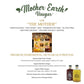 Mother Earth, Organic Apple Cider Vinegar with The Mother, Fresh Pressed Organic Apples, OACV, ACV, Raw, Unpasteurized, Unfiltered (1/32oz Glass Bottle)