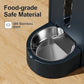 Gardner Pet Automatic Gravity Food Feeder and Water Dispenser, 1.8 Gallons*2 Stainless Steel Two-in-One Set Large Capacity Dispenser for Pets Dogs, Puppies, Kittens (Dark Blue)