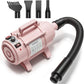 Burano Dog Dryer, High Velocity Pet Hair Dryer, 4.3HP Stepless Adjustable Speed Dog Hair Force Dryer for Dogs, Cats & More, Powerful Pet Blower with Heater
