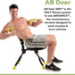 Ab Fitness Machine System Provides An Abdonimal And Muscle Activating Workout with Aerobics to Burn Calories and Workout