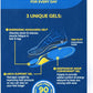 Dr. Scholl’s Energizing Comfort Women’s Everyday Insoles with Massaging Gel - Clinically Proven, All-Day Energy and Comfort Inserts, Patented Triple Gel Design, Shock Absorbing, Arch Support: 2 Pairs