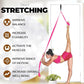 Pilates Stretching Strap with Door Anchor - Flexibility Equipment for Pilates Practitioners - Ideal for Improving Leg Flexibility, Core Stability, and Posture Alignment at Home