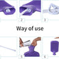 Abyclean Enema Bag Kit Rubber Anal Douche Vaginal Douche Enema Cleaner for Women’s or Man’s Health (Purple, 2L)