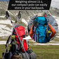 AISUNOURDOOR Lightweight Adjustable Trekking Poles, Aluminum Collapsible Travel Hiking or Walking Sticks for Women Children, with One Disposable Raincoat