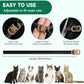 4 Pack Flea Collar for Cats, Cat Flea and Tick Treatment, 8 Months Protection Flea and Tick Prevention for Cats, Waterproof Cat Flea Collar, Adjustable Cat Flea and Tick Collar for Cats Kittens, Black