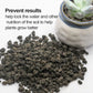 TOYPOPOR 6lb Black Lava Rock for Plants, Natural Horticultural Volcanic Grit, Cactus Succulents Bonsai Stones, Crushed Potting Gravel for Drainage Planter, Terrarium Decor, Gardening Soil Additive
