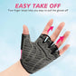 Cycling Gloves with Shock-Absorbing Pad, Extra Grip, Flexible Fit, Light Weight, Breathable for Men and Women Mountain Biking
