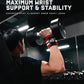 Gymreapers Weightlifting Wrist Wraps (IPF Approved) 18" Professional Quality Wrist Support with Heavy Duty Thumb Loop - Best Wrap for Powerlifting Competition, Strength Training, Bodybuilding