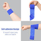 9 Pack 2" x 5 Yards Self Adhesive Bandage Wrap Self Stick Wrap for Ankle, Wrist, Finger, Sports, Breathable Cohesive Vet Tape for Pets (D Dark Blue)