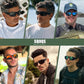 Polarized Sports Sunglasses Men UV400 Protection Lightweight Wrap Around Goggles for Cycling Fishing Driving Running