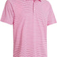 Men's Golf Polo Shirts Short Sleeve Striped Performance Moisture Wicking Dry Fit Golf Shirts for Men