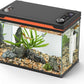 hygger Smart Aquarium Starter Kit, Glass Fish Tank with 24/7 Mode Light, Heater, Water Pump, Filter Media, Auto Feeder,Water Changer, Cleaning Tool, Fishing Net,Timer Automatic Switch (10 Gallon)