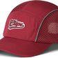 CLAPE Quick Dry 5 Panel Hat for Men, Breathable Mesh Short Brim Baseball Cap, Reflective Ajustable Outdoor Sport Running Hat