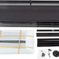 REPTI ZOO 67 Gallon Reptile Large Terrarium Newly Upgraded All Glass 48" x 18" x 18" Double Hinge Door with Top Ventilation Reptile Terrarium(Knock-Down)
