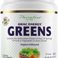 Paradise Herbs, ORAC Energy Greens Powder, Antioxidant Power of 24 Servings of Fruits & Vegetables in 1 Scoop, 120 Servings