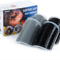 4 Pack Cat Self Groomer with Catnip Pouch,Cats Corner Massage Comb Grooming Brush Tool for Kitten Puppy (2 Black/2 Grey)