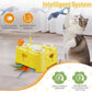 3-in-1 Interactive Cat Toy for Indoor Cats,Automatic Kitten Toys,Flying Bird,6 Holes Mole,Rotating Feather, USB Rechargeable Electronic Interactive Feather Toy for Bored Adult & Kitten Cats