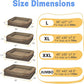 Washable Orthopedic Large Dog Bed - Big Dog Beds with Removable Waterproof Cover and Non-Slip Bottom XL Large Pet Beds with Bolster Extra Large Dogs Bed