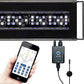CURRENT USA 48"-60" Inch Orbit Marine LED Saltwater Reef Marine Aquarium Light with Bluetooth App Control | Wireless Lighting & eFlux Wave Pump Control for Fish Tank (4203)