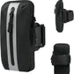 Running Phone Holder Armband, iPhone Arm Bands for Exercise, Running Arm Bands for Cell Phone, Phone Purse Cell Phone Holder for Walking (Black)