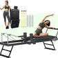 Pilates Reformer, Foldable Reformer Pilates Machine, Pilates Equipment for Home Women Use Gym Workout & Advanced and Beginners Users, Up to 400 lbs Weight Capacity Reformers